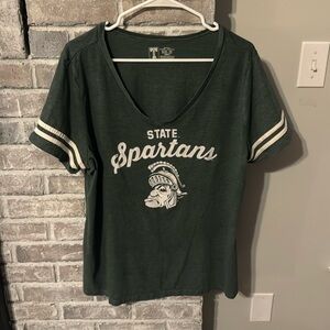 Women’s 2X MSU short sleeve tee